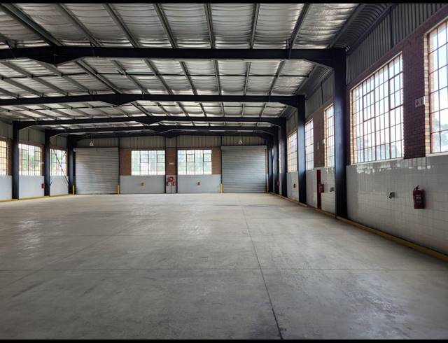 1,250M² WAREHOUSE TO LET IN CHLOORKOP